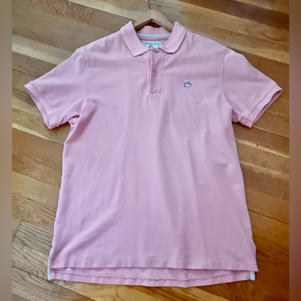 Southern Tide The Skipjack Men’s L Polo Shirt Cotton Pique w/Embroidered Logo